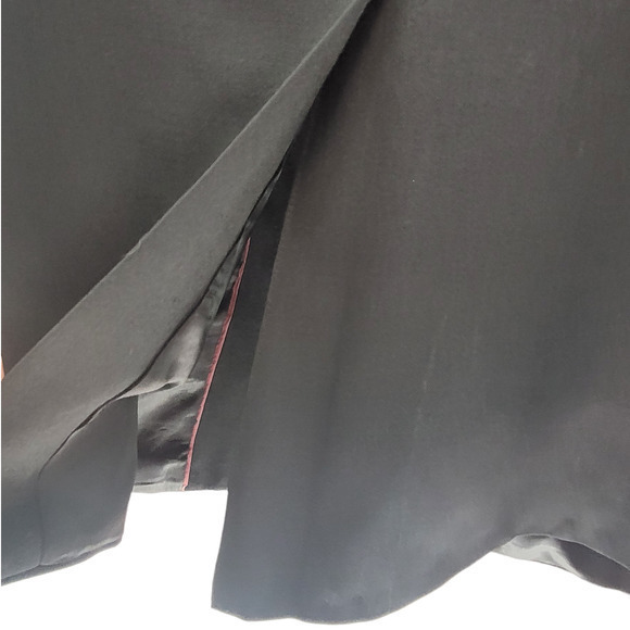 Men's Stafford Center Vent 2 Button Black Wool Vintage‎ Blazer Jacket - Picture 7 of 13